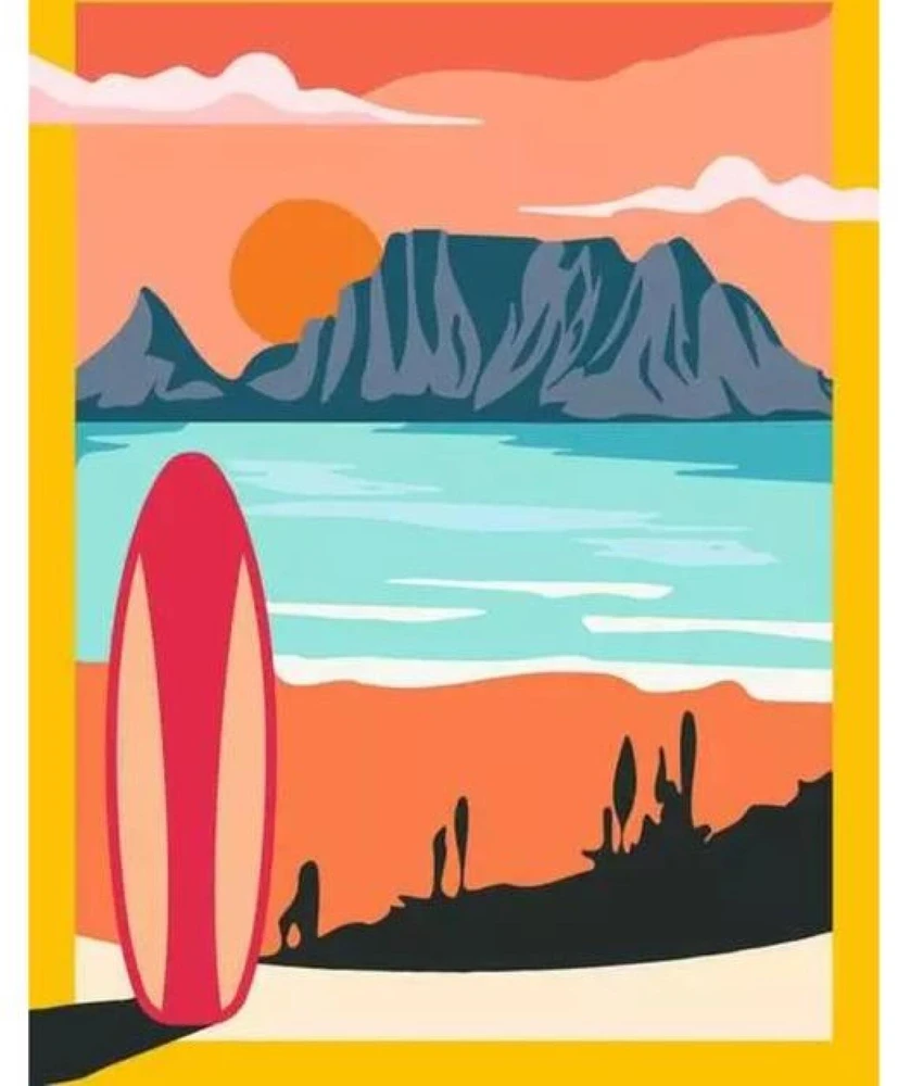 Ravensburger CreArt - Sunset at the Beach