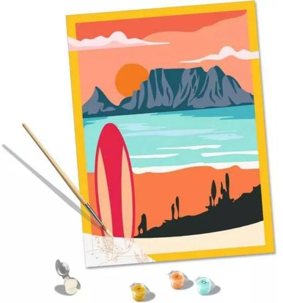 Ravensburger CreArt - Sunset at the Beach