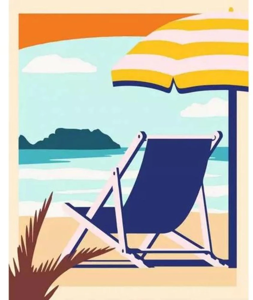 Ravensburger CreArt Gallery Wall Set - At the Beach
