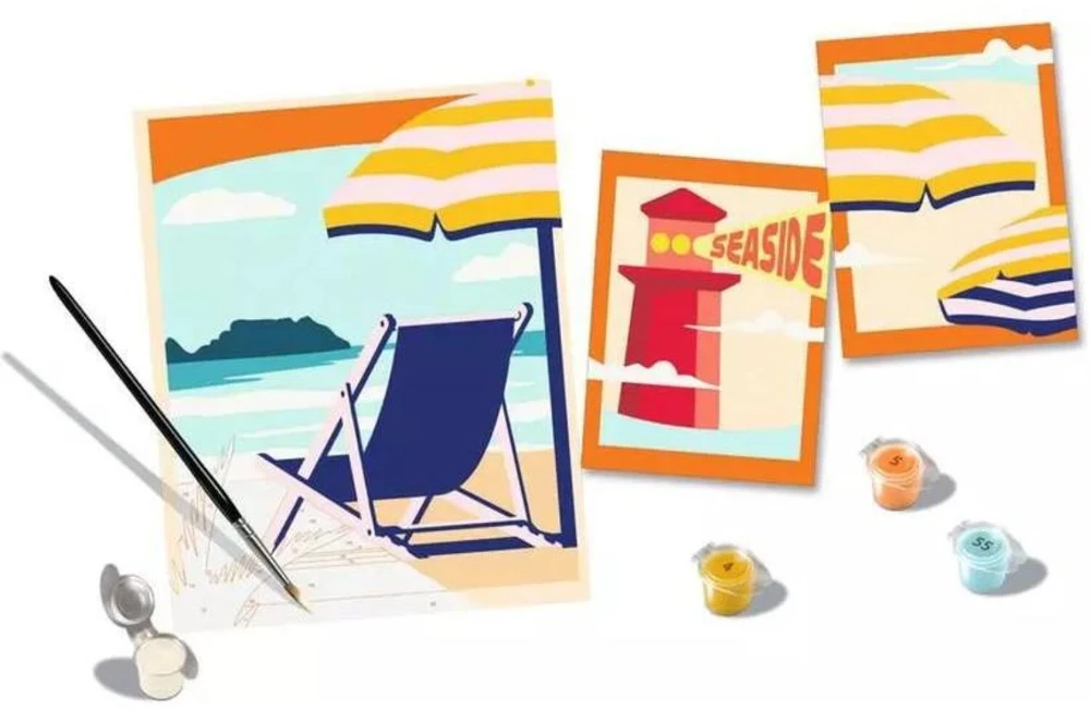 Ravensburger CreArt Gallery Wall Set - At the Beach