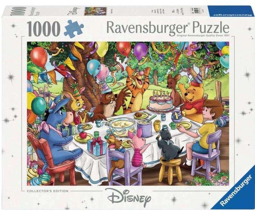 Dėlionė Ravensburger Puzzle Disney Classics Mikė Pukuotukas 1000 dalys