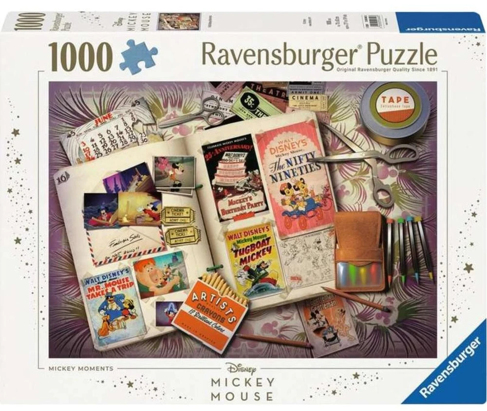 Ravensburger Dėlionė 1000 vnt. - Peliukas Mikis