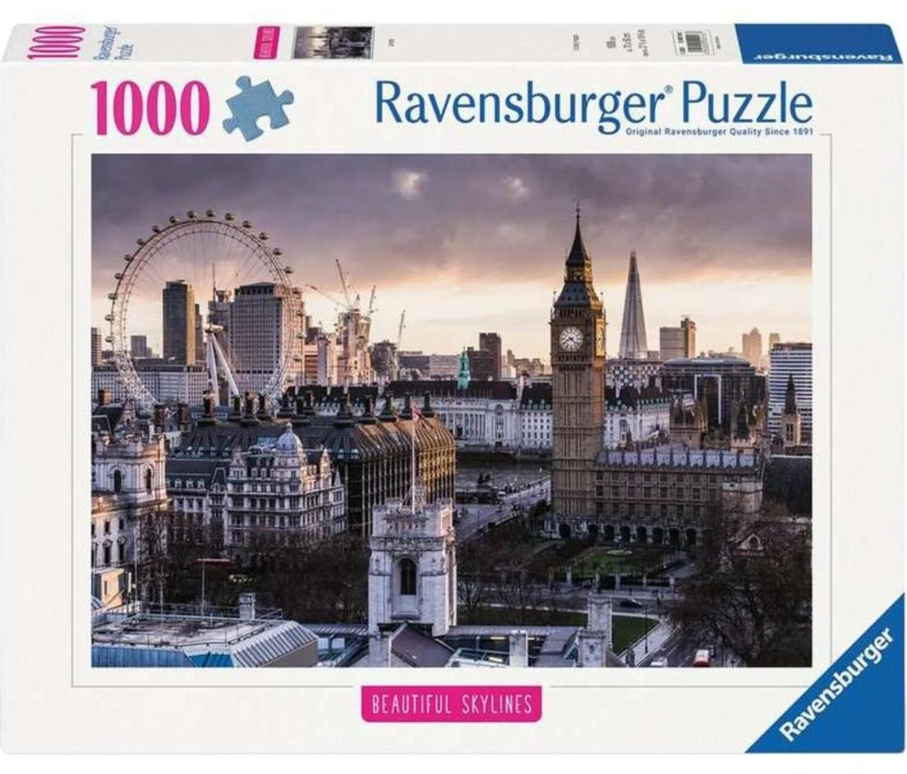 Puzzle 1000 London - RAVENSBURGER dėlionė