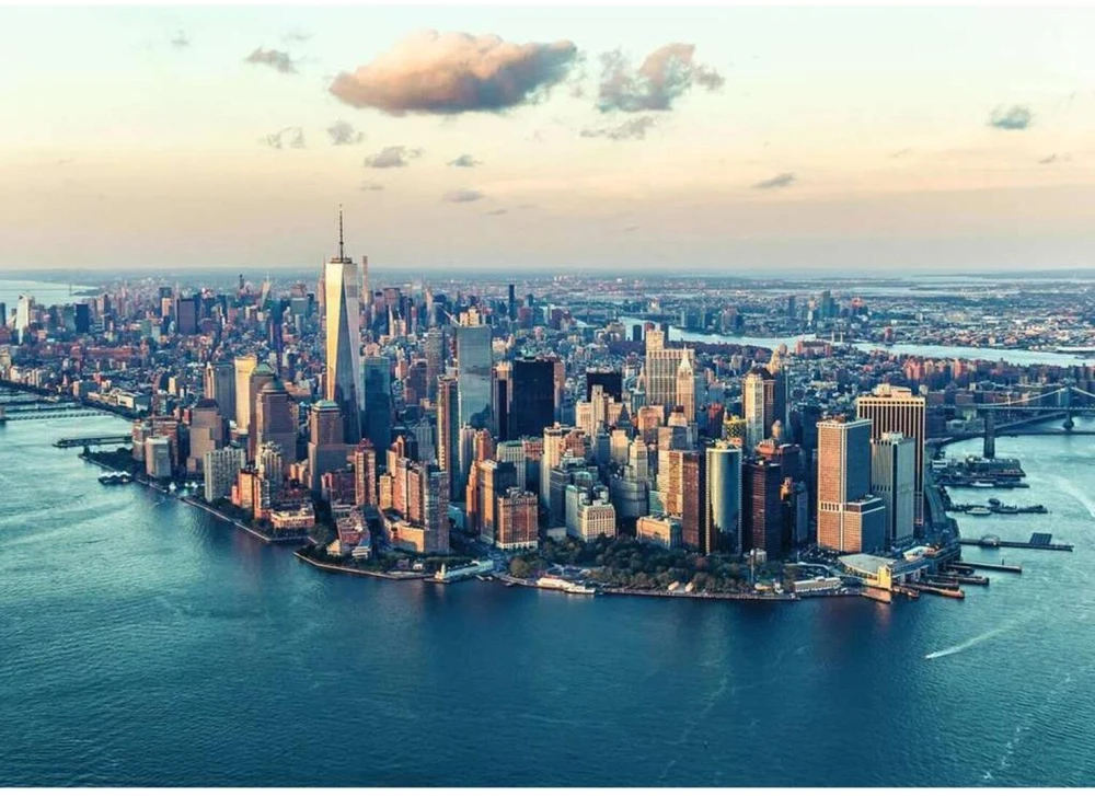 Ravensburger dėlionė Beautiful Skylines New York 12000017, 1000 dalių, 70x50 cm, nuo 14 metų, paaugliams ir suaugusiesiems
