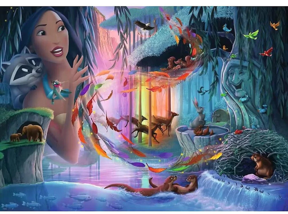Ravensburger Dėlionė 1000 vnt. - Pokahonta