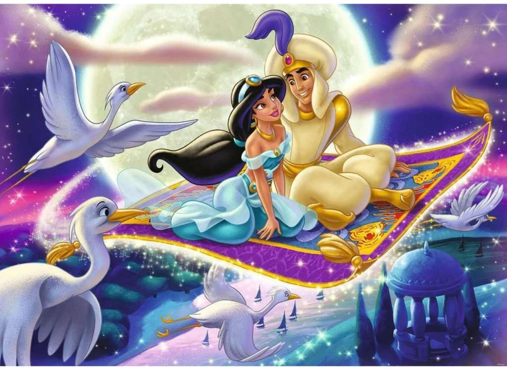 Ravensburger Dėlionė 1000 vnt. - Disney Aladinas