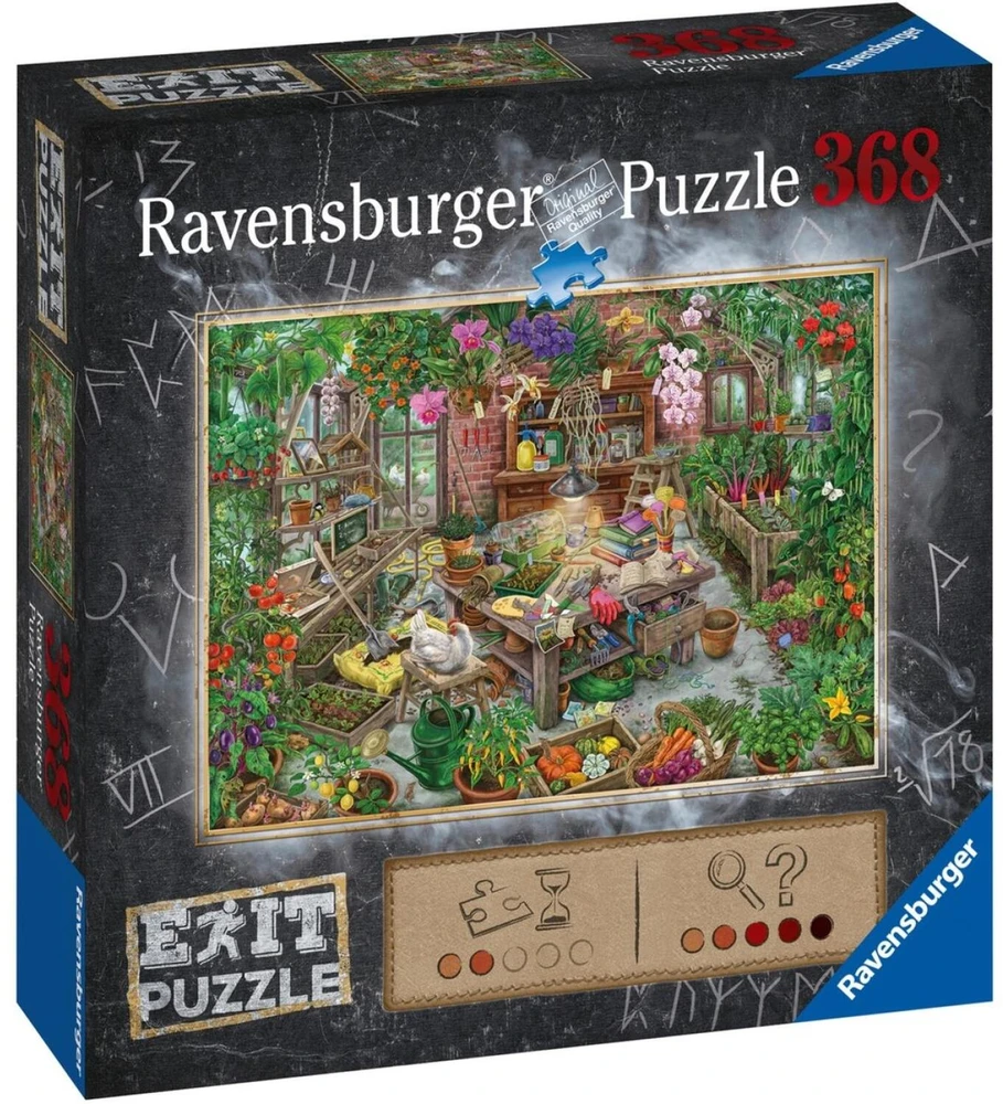 Ravensburger EXIT Dėlionė 368 vnt. - Šiltnamis
