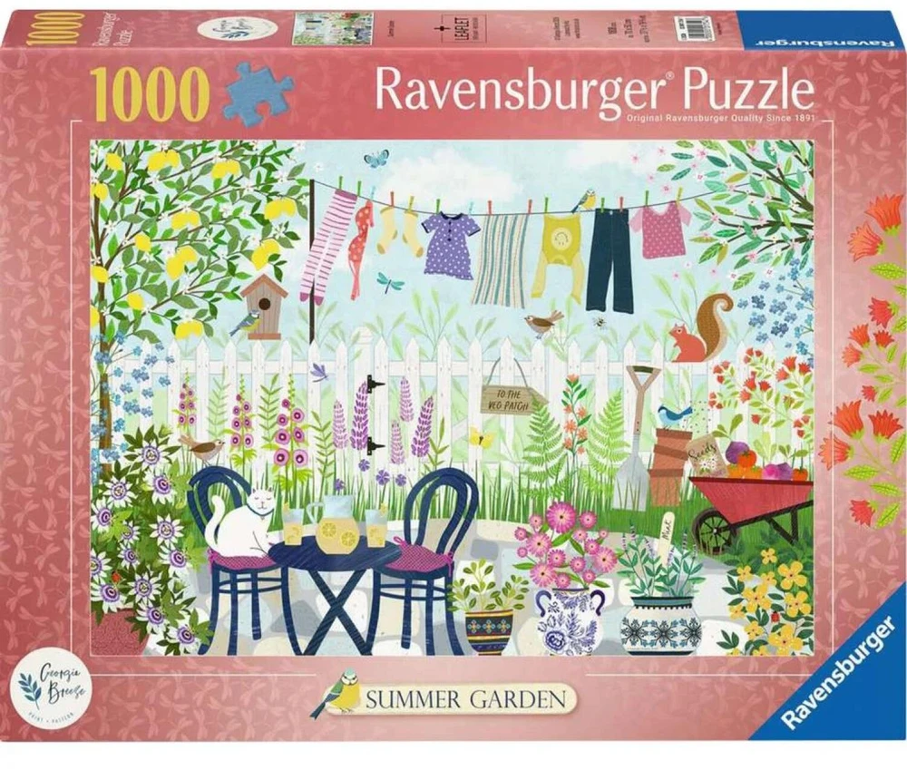 Dėlionė Ravensburger - Summer Garden 1000p (12001754)