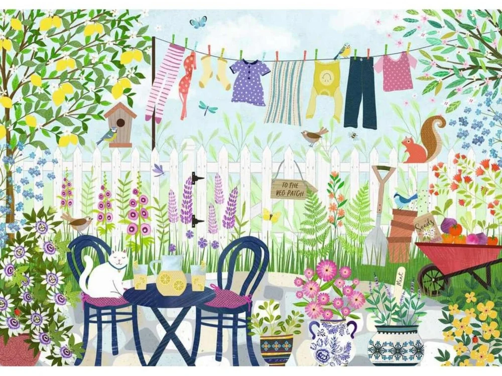 Dėlionė Ravensburger - Summer Garden 1000p (12001754)