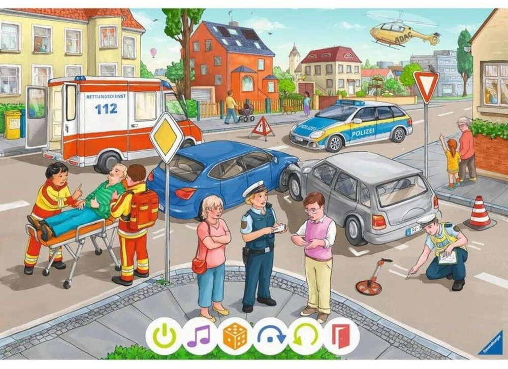Ravensburger Dėlionė 2x12 vnt. - Gelbėjimo misija