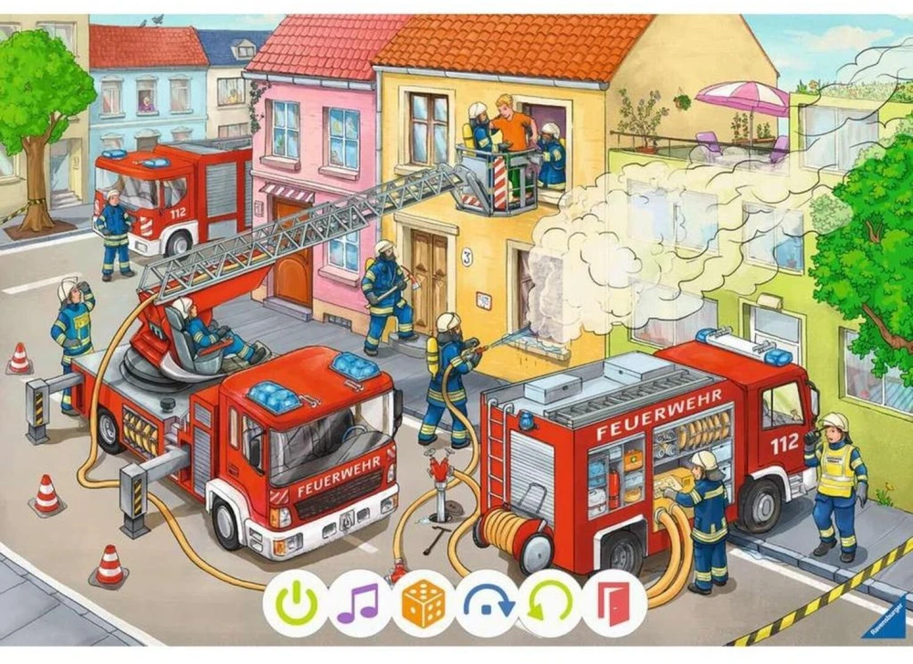 Ravensburger Dėlionė 2x12 vnt. - Gelbėjimo misija