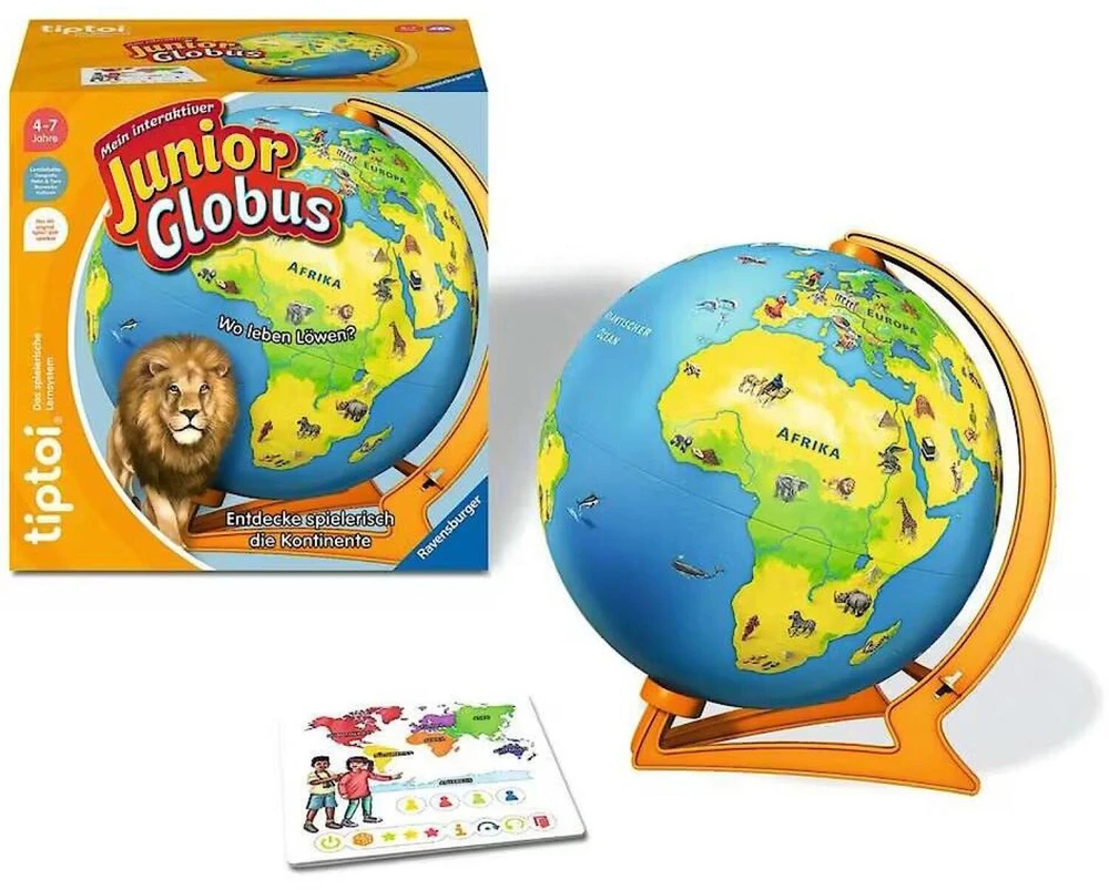 Ravensburger tiptoi (be Stift) Mein interaktiver Junior Globus
