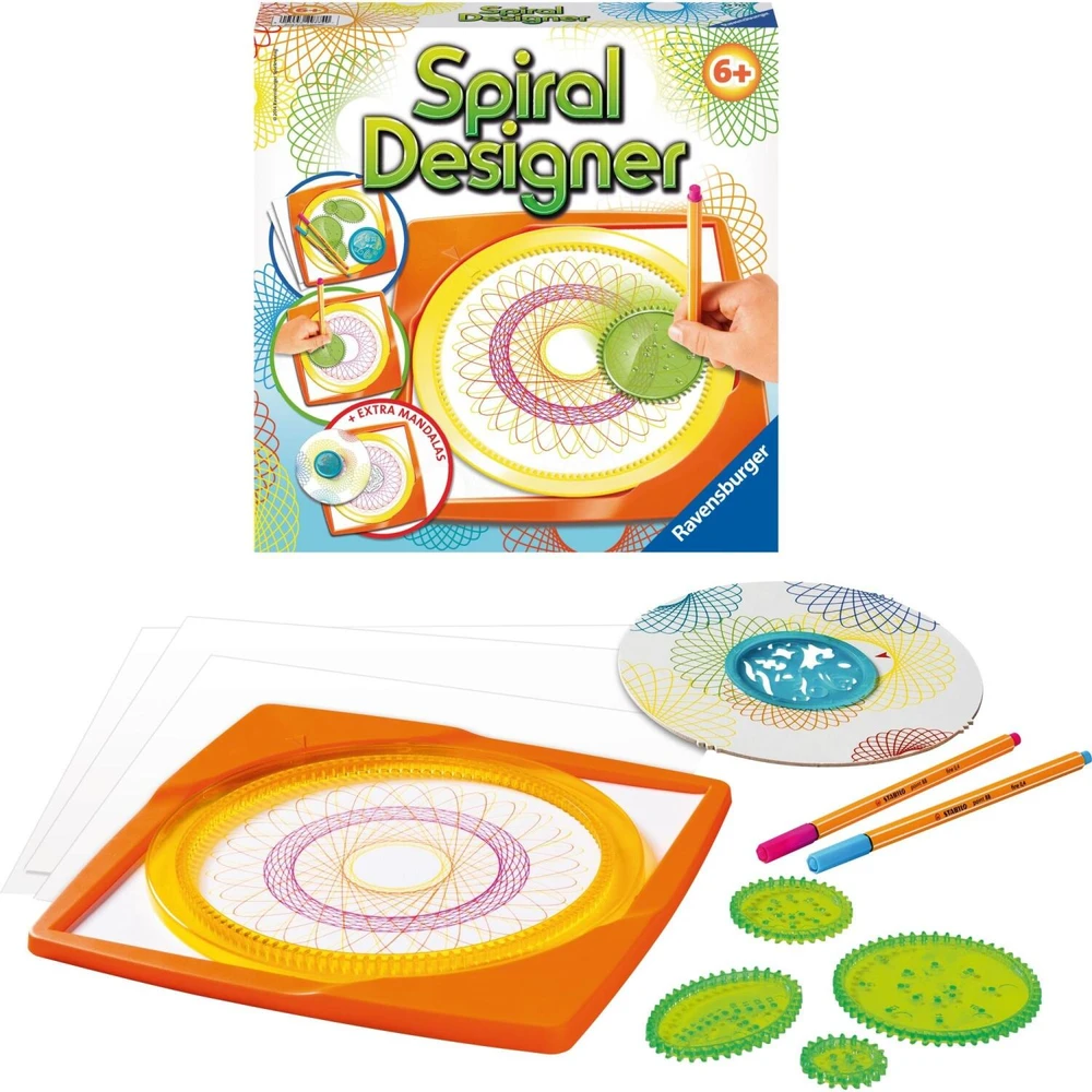 Ravensburger kūrybinis rinkinys „Spiral-Designer“, nuo 6 m.