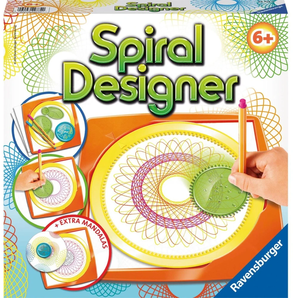 Ravensburger kūrybinis rinkinys „Spiral-Designer“, nuo 6 m.