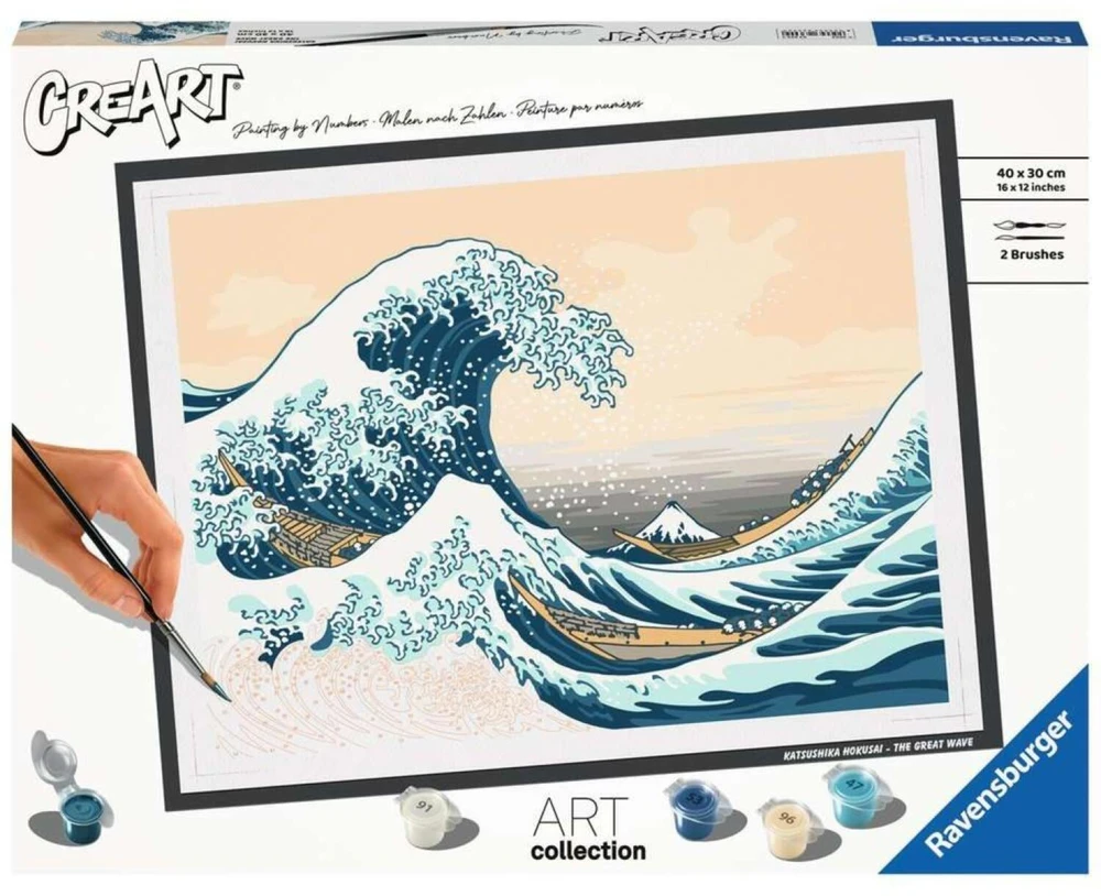 Ravensburger CreArt ART Collection - The Great Wave (Hokusai)