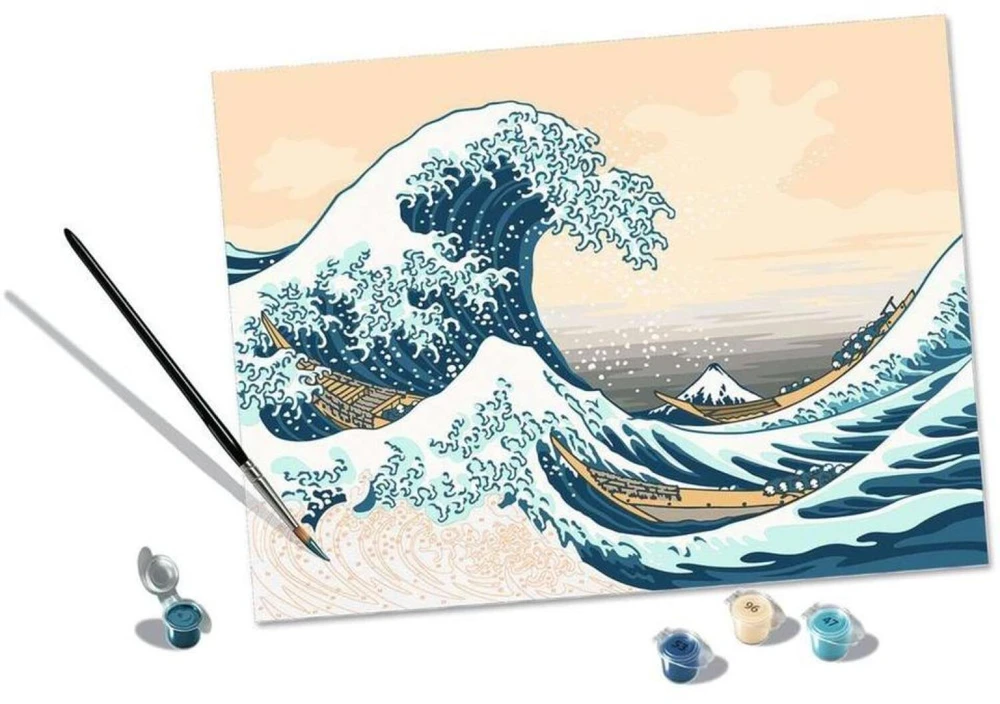 Ravensburger CreArt ART Collection - The Great Wave (Hokusai)