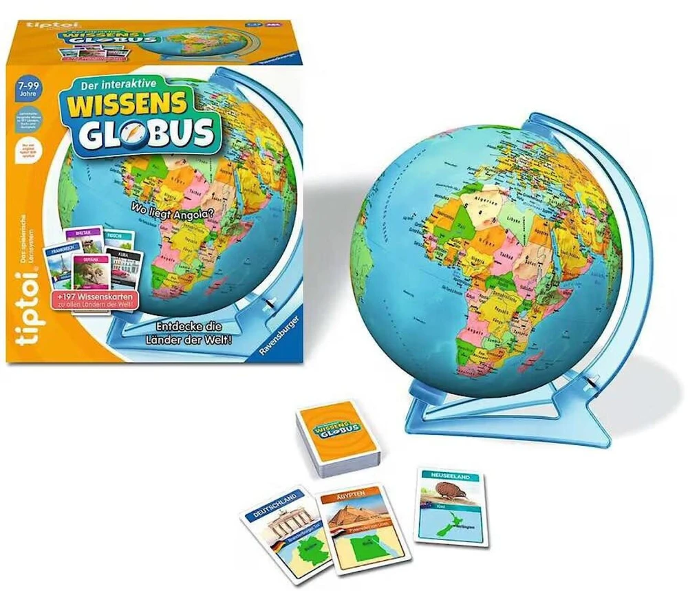 Ravensburger tiptoi Der interaktive Wissens-Globus