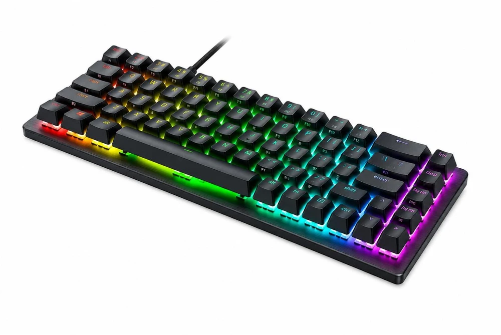 Žaidimų klaviatūra Razer Huntsman V3 HE Magnetic Mini 65% 8KHz