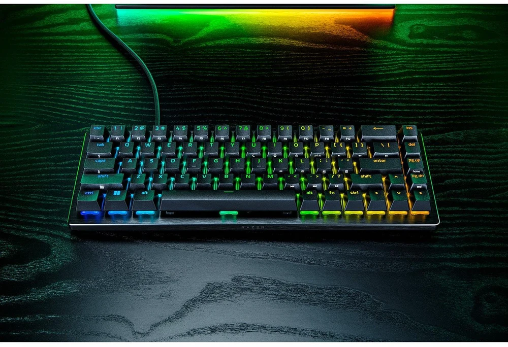 Žaidimų klaviatūra Razer Huntsman V3 HE Magnetic Mini 65% 8KHz