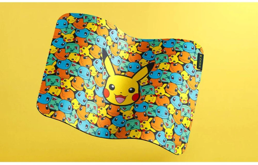 Razer Gigantus V2 Pelės kilimėlis žaidimams, Cloth – Pokémon Kanto Starters Edition, M