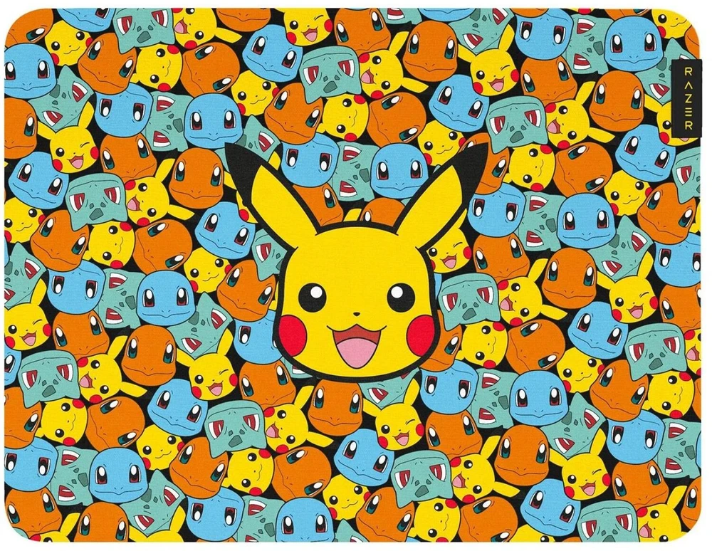 Razer Gigantus V2 Pelės kilimėlis žaidimams, Cloth – Pokémon Kanto Starters Edition, M