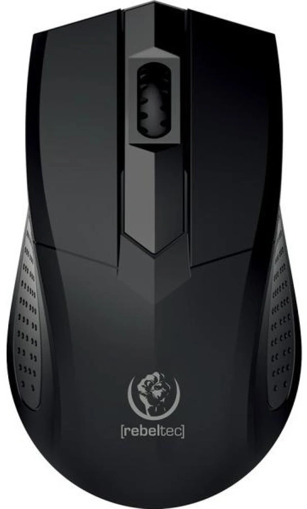 Rebeltec Pelė optinė Focus USB, 1200DPI 3 przyciski i rolka, czułość 125Hz, kabelis 1.8m, waga 66g