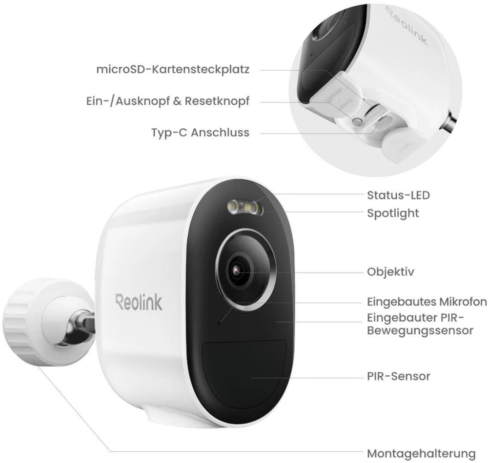 Reolink Argus Series B330 with Solar Panel Lite