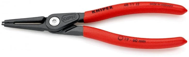 Knipex 6 dalių fiksavimo žiedų replių rinkinys
