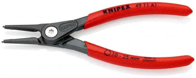 Knipex 6 dalių fiksavimo žiedų replių rinkinys