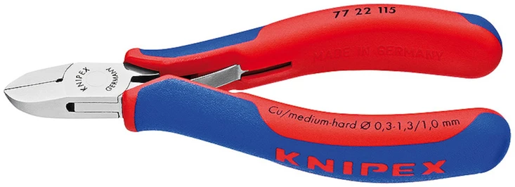 Knipex 77 22 115 Electronics-side cutter