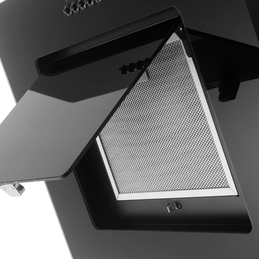 Respekta gartraukis CH22010/90SBZ, 90cm, 54-62dB, 150mm, 35kWh/metus, B, D, A, D, 2x1W LED, anglies filtras
