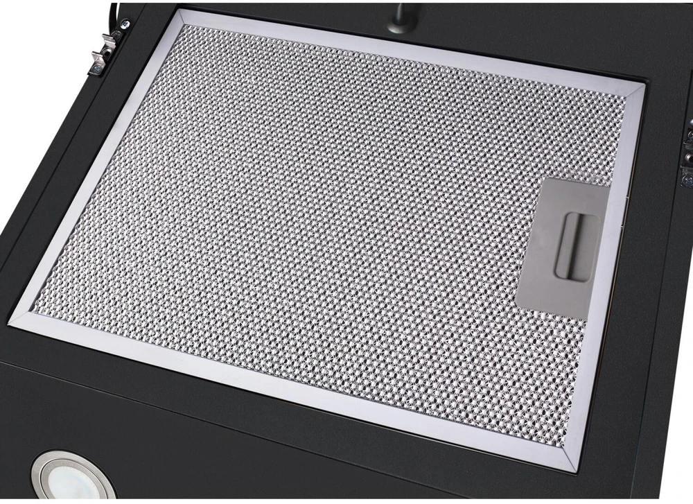 Gartraukis respekta CH 24090 SAM, extractor hood (juodas)