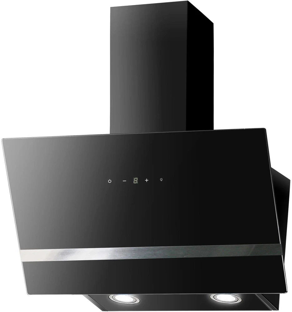 Gartraukis respekta CH 24090 SAM, extractor hood (juodas)