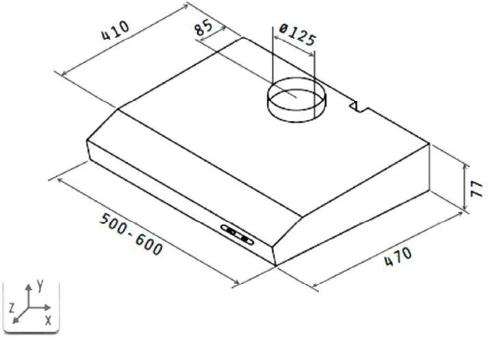 Gartraukis Respekta DH 620 WL (baltas)