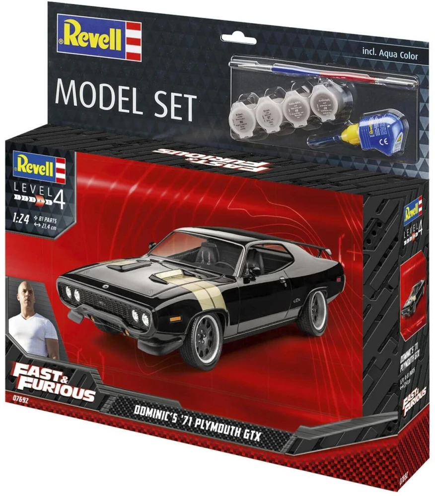 Revell Fast & Furious - Dominic's 1971 Plymouth GTX