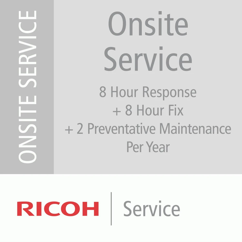 Ricoh 3 Year Gold Service Plan (Mid-Vol Production), 3 year(s)