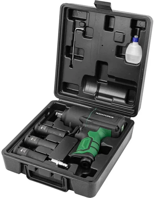 Smūginis veržliaraktis Rockforce PNEUMATINIS VERŽLIARAKTIS 1450 Nm 1/2'' TWIN HAM MER