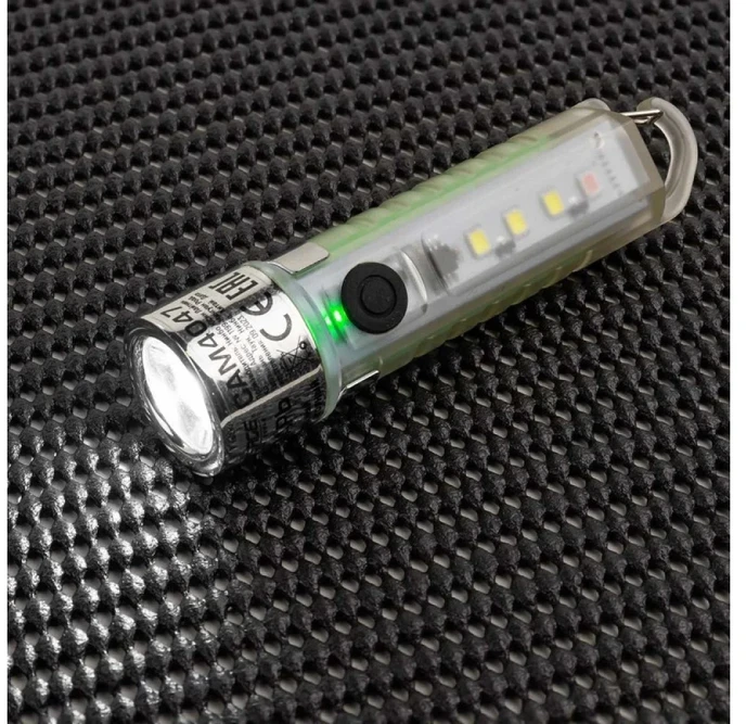 Rockforce Mini LED akumuliatorinė žibintuvėlė 6 viename USB-C 100 lm 500 mAh