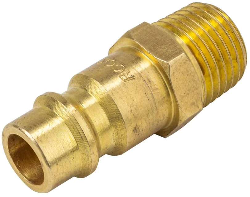 Rockforce Greito atjungimo mova su išoriniu sriegiu 1/4'' ir plastikiniu laikikliu