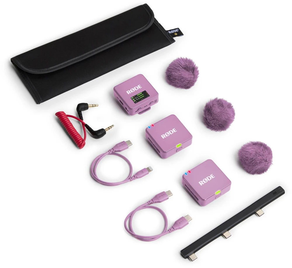 RODE Wireless GO III violetinė
