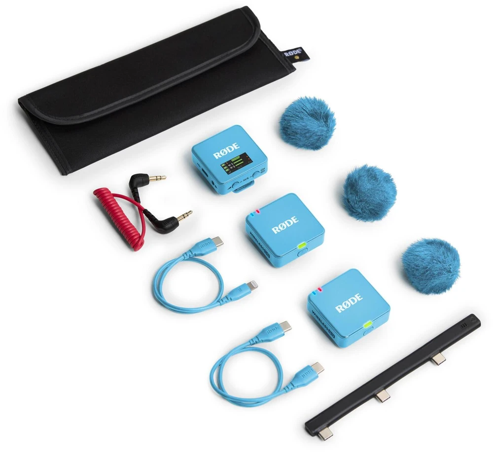 RODE Wireless GO III mėlyna