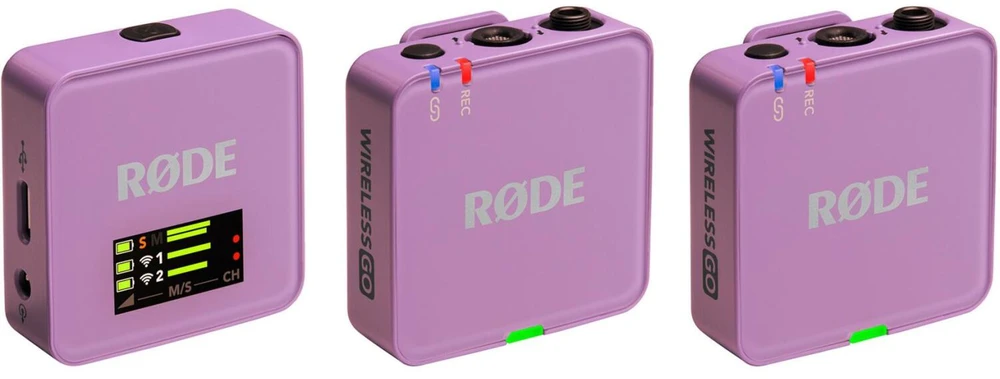 RODE Wireless GO III violetinė