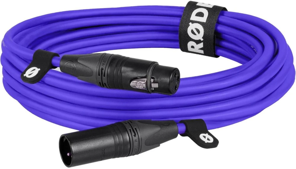 RODE - Kabelis XLR 6m Violetinė violetinė