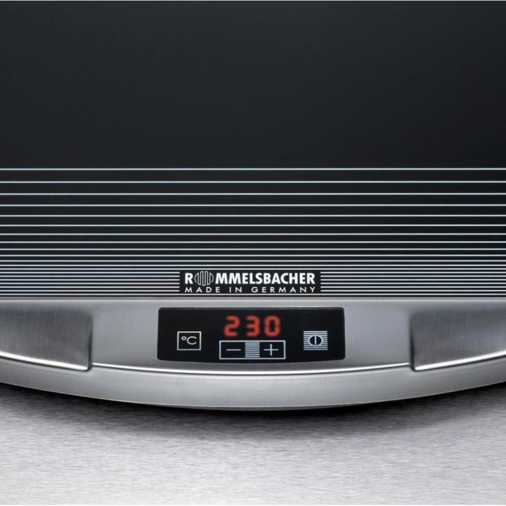 Rommelsbacher CG 2308/TC Nerūdijantis plienas/Juodas, 2000 W, 36 x 27 cm, Teppanyaki