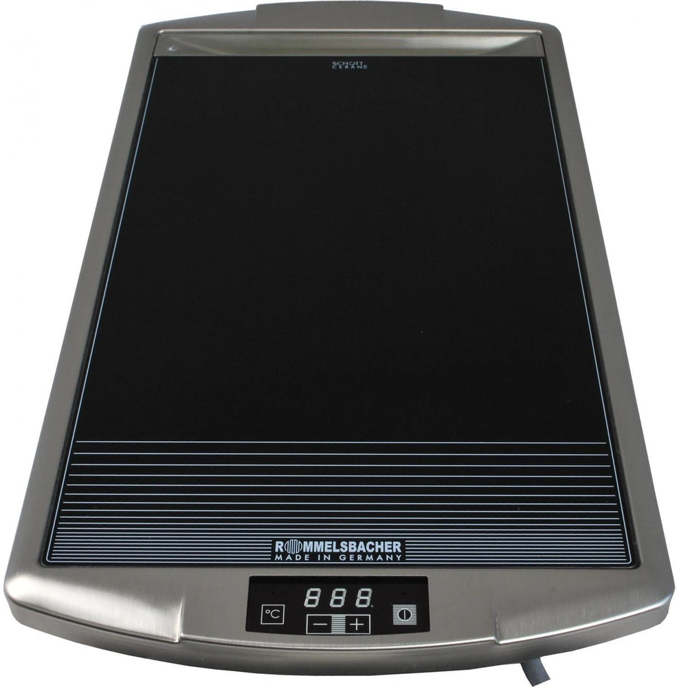 Rommelsbacher CG 2308/TC Nerūdijantis plienas/Juodas, 2000 W, 36 x 27 cm, Teppanyaki