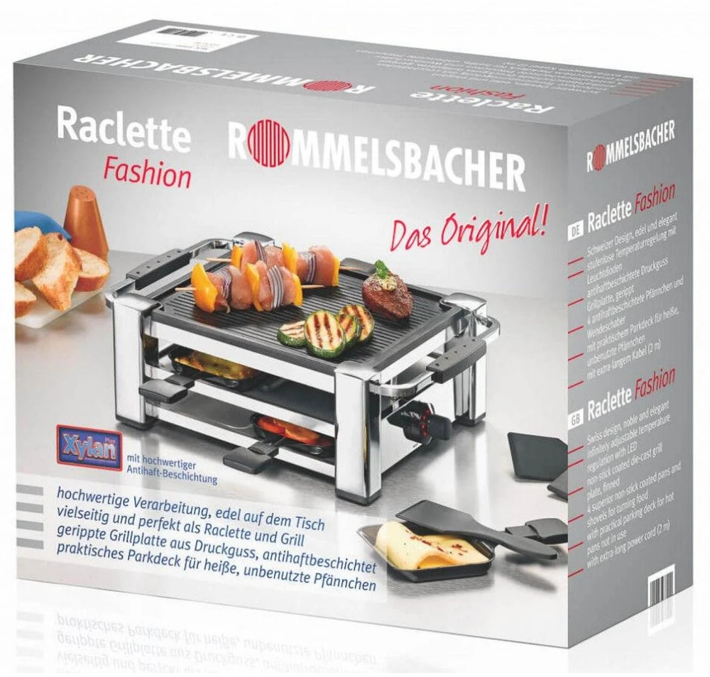 Elektrinis grilius Rommelsbacher RCC 1000