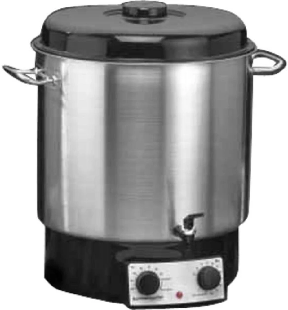 Rommelsbacher Fully Automatic Presersving Cooker/Hot Punch KA 2004/E Nerūdijantis plienas/juodas, 1800 W,