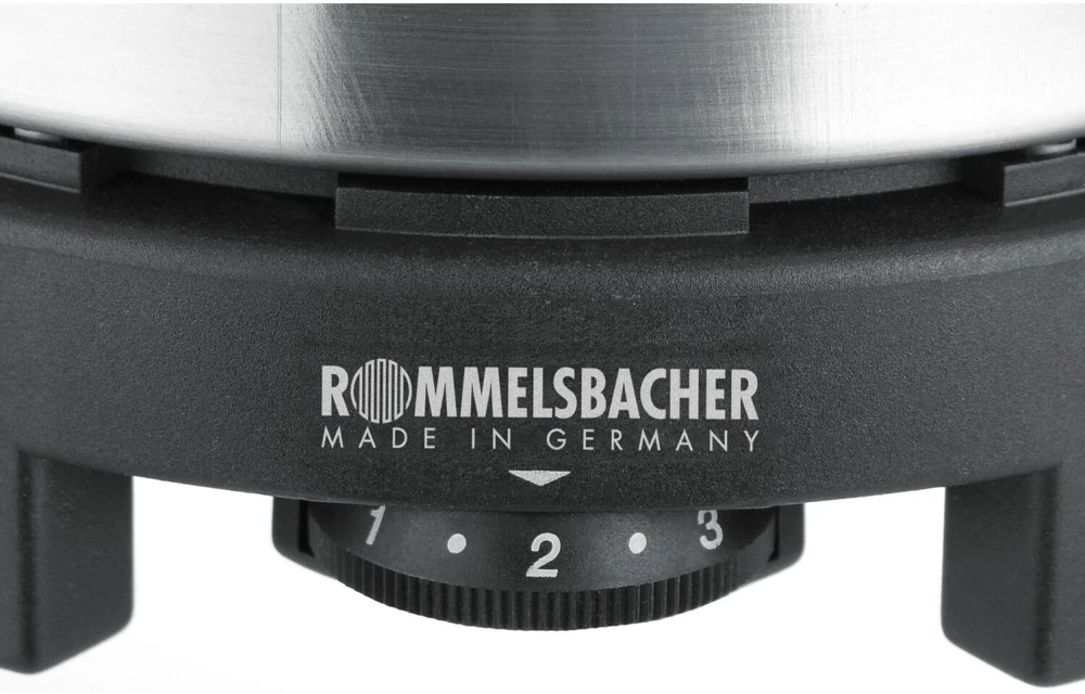 ROMMELSBACHER RK 501 - Juodas - Stalviršis - Zoninė indukcinė kaitlentė - Ketaus - 1 zona (-os) - 500 W