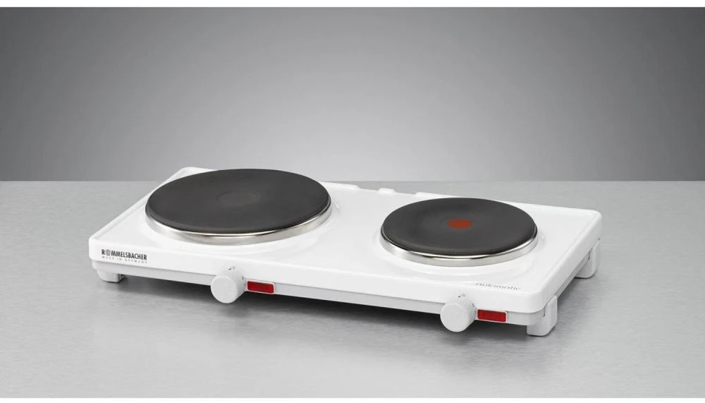Rommelsbacher double hotplate AK 3080 (baltas)