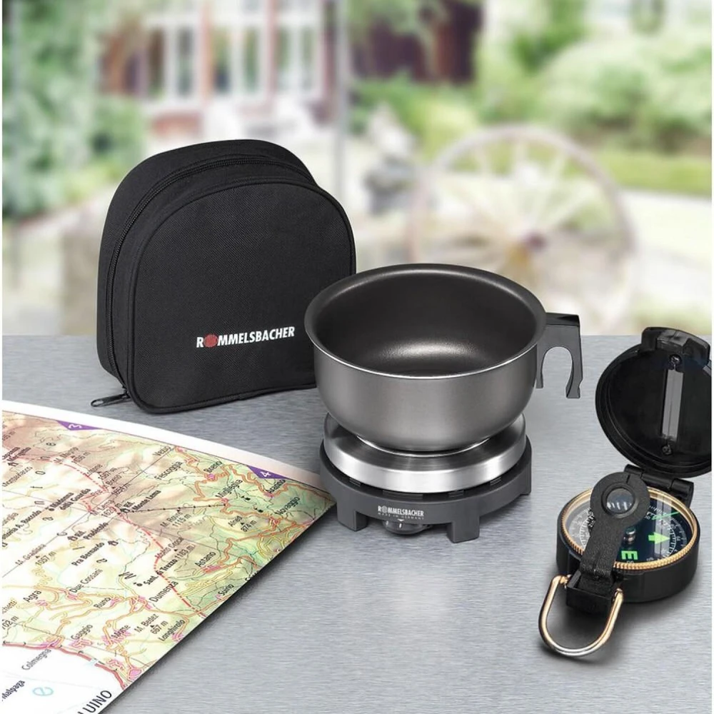 ROMMELSBACHER RK 501/S - Juodas - Stalviršis - 500 W - 230 V - 140 mm - 140 mm